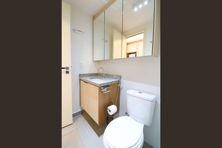 Studio para alugar com 24m², 1 quarto e sem vaga Studio para alugar com 24m², 1 quarto e sem vagaBanheiro