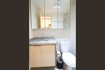 Studio para alugar com 24m², 1 quarto e sem vaga Studio para alugar com 24m², 1 quarto e sem vagaBanheiro