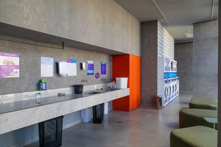 Studio para alugar com 30m², 0 quarto e sem vagaÁrea comum - Lavanderia