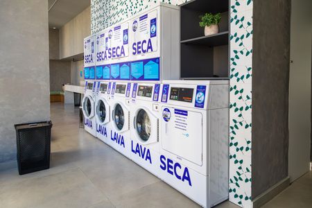 Studio para alugar com 30m², 0 quarto e sem vagaÁrea comum - Lavanderia