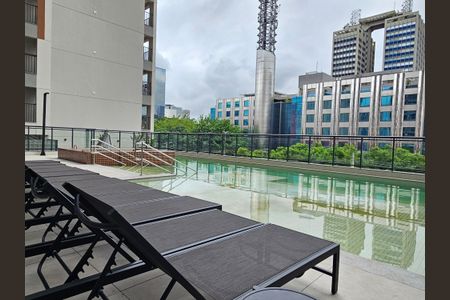 Studio para alugar com 24m², 1 quarto e sem vagaÁrea comum - Piscina