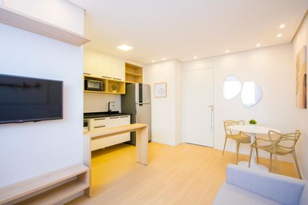 Sala de apartamento para alugar com 2 quartos, 37m² em Jardim, Santo André
