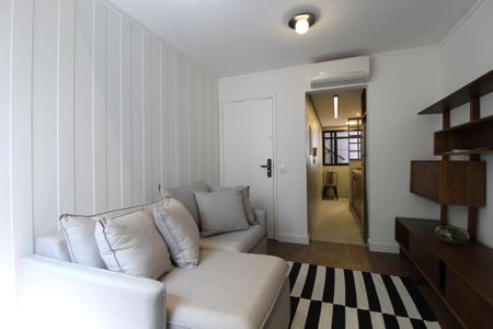 Sala de apartamento à venda com 1 quarto, 40m² em Vila Olímpia, São Paulo