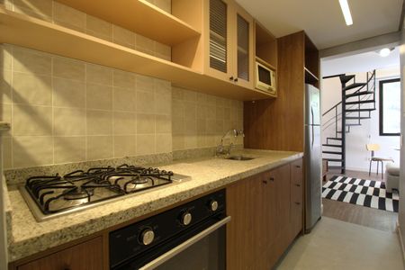 Apartamento à venda com 40m², 1 quarto e 1 vagaCozinha e Área de Serviço