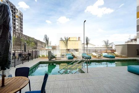 Studio para alugar com 24m², 1 quarto e sem vagaPiscina