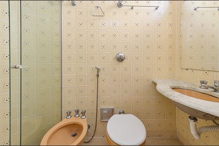 Banheiro Suíte de apartamento à venda com 3 quartos, 104m² em Santo Antônio, Belo Horizonte