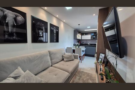 Sala de apartamento à venda com 2 quartos, 108m² em Jardim Paraiso, Santo André