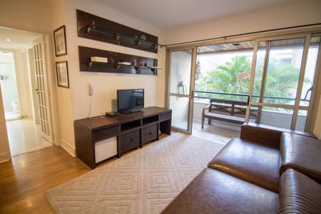 Sala de apartamento para alugar com 3 quartos, 90m² em Jardim das Acacias, São Paulo