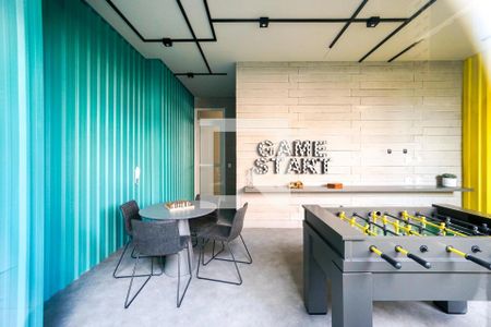 Apartamento à venda com 42m², 1 quarto e sem vagaÁrea comum - Salão de jogos