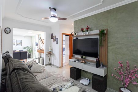 Sala de apartamento para alugar com 2 quartos, 117m² em Jardim Leblon, Belo Horizonte