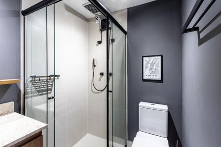 Studio para alugar com 31m², 1 quarto e sem vagaBanheiro