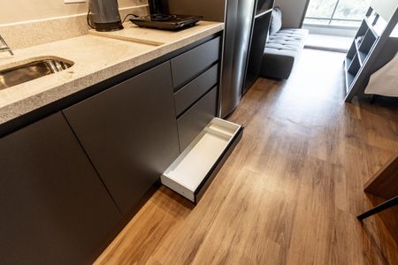 Studio para alugar com 31m², 1 quarto e sem vagaCozinha