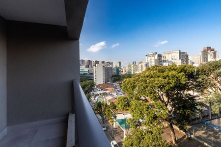 Studio para alugar com 31m², 1 quarto e sem vagaVaranda