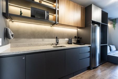 Studio para alugar com 31m², 1 quarto e sem vagaCozinha