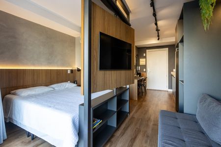 Studio para alugar com 31m², 1 quarto e sem vagaQuarto