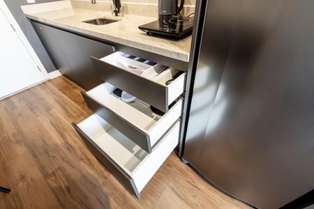 Studio para alugar com 31m², 1 quarto e sem vagaCozinha