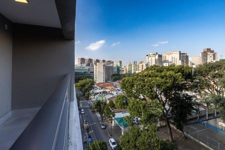 Studio para alugar com 31m², 1 quarto e sem vagaVaranda