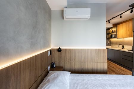 Studio para alugar com 31m², 1 quarto e sem vagaQuarto