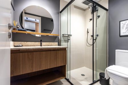 Studio para alugar com 31m², 1 quarto e sem vagaBanheiro