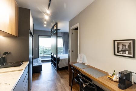 Studio de kitnet/studio para alugar com 1 quarto, 31m² em Pompeia, São Paulo