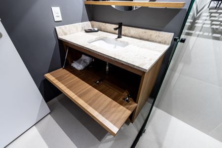 Studio para alugar com 31m², 1 quarto e sem vagaBanheiro