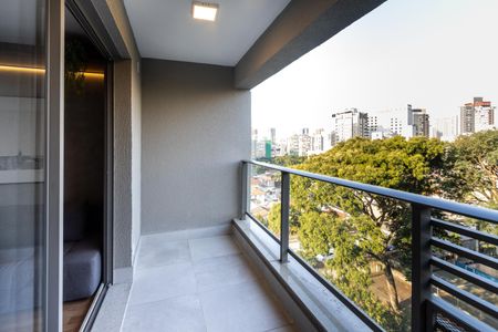 Studio para alugar com 31m², 1 quarto e sem vagaVaranda