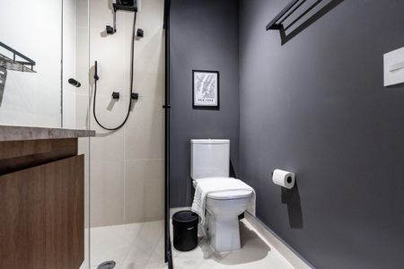 Studio para alugar com 31m², 1 quarto e sem vagaBanheiro