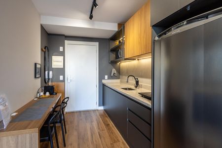 Studio para alugar com 31m², 1 quarto e sem vagaCozinha
