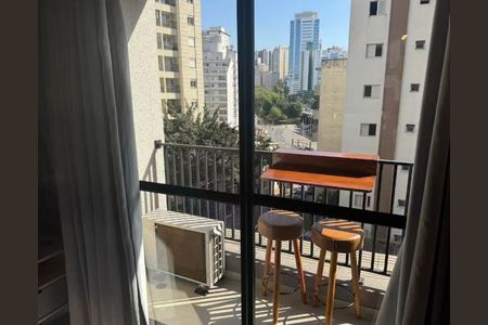 Apartamento para alugar com 19m², 1 quarto e sem vaga Apartamento para alugar com 19m², 1 quarto e sem vagaVaranda