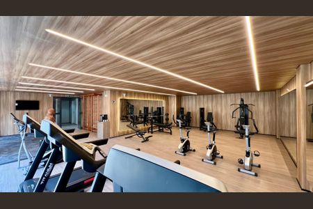 Studio à venda com 25m², 1 quarto e sem vagaAcademia