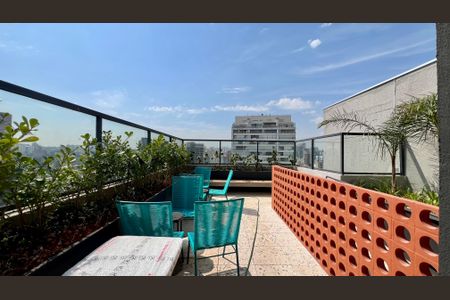 Studio à venda com 25m², 1 quarto e sem vagaChurrasqueira