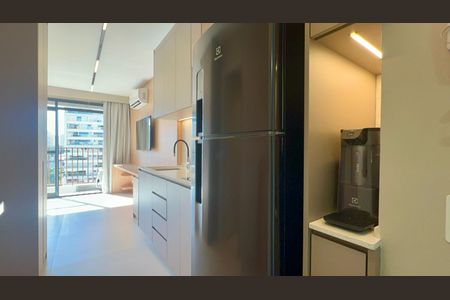 Studio à venda com 25m², 1 quarto e sem vagaCozinha