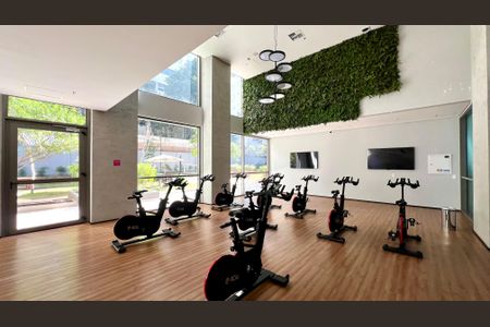 Studio para alugar com 28m², 1 quarto e sem vagaAcademia