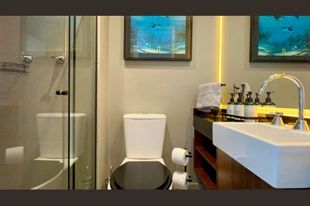 Studio para alugar com 28m², 1 quarto e sem vagaBanheiro