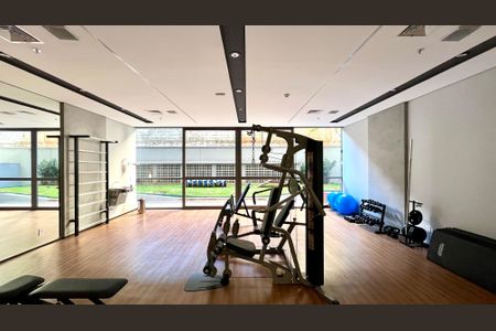 Studio para alugar com 28m², 1 quarto e sem vagaAcademia