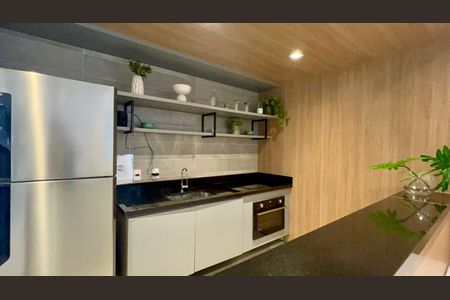 Apartamento para alugar com 35m², 1 quarto e sem vagaÁrea gourmet