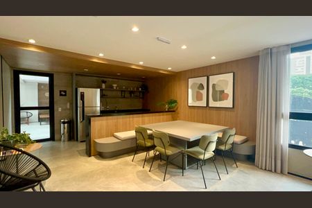 Apartamento para alugar com 35m², 1 quarto e sem vagaÁrea gourmet