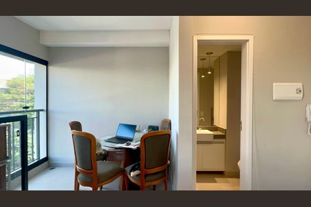 Sala de apartamento para alugar com 1 quarto, 35m² em Pinheiros, São Paulo