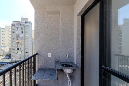 Varanda de apartamento à venda com 2 quartos, 32m² em Campos Elíseos, São Paulo