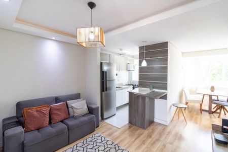 Sala de apartamento à venda com 1 quarto, 44m² em Cidade Baixa, Porto Alegre