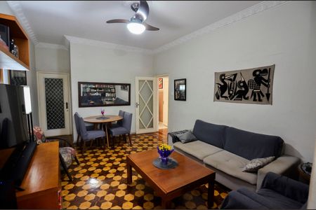 Sala de apartamento à venda com 3 quartos, 100m² em Tijuca, Rio de Janeiro