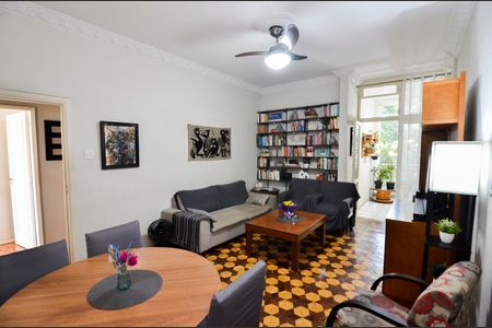 Sala de apartamento à venda com 3 quartos, 100m² em Tijuca, Rio de Janeiro