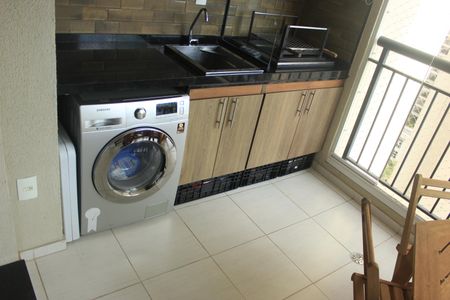 Studio à venda com 38m², 1 quarto e 1 vagaVaranda gourmet