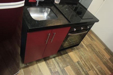 Studio à venda com 38m², 1 quarto e 1 vagaCozinha