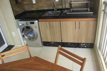 Studio à venda com 38m², 1 quarto e 1 vagaVaranda gourmet