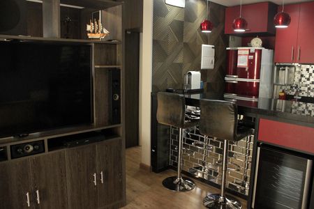 Studio à venda com 38m², 1 quarto e 1 vagaCozinha