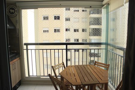 Studio à venda com 38m², 1 quarto e 1 vagaVaranda gourmet