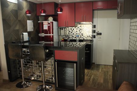 Studio à venda com 38m², 1 quarto e 1 vagaCozinha