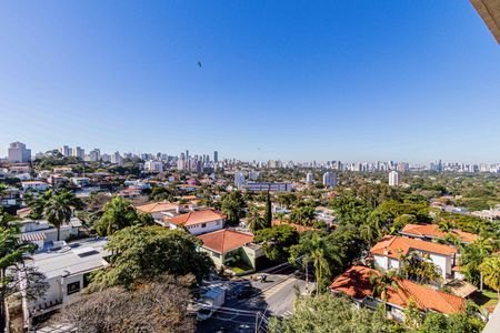 Vista da Suíte 02 de apartamento à venda com 3 quartos, 182m² em Alto de Pinheiros, São Paulo