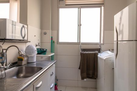 Apartamento para alugar com 45m², 2 quartos e 2 vagasCozinha e Área de Serviço